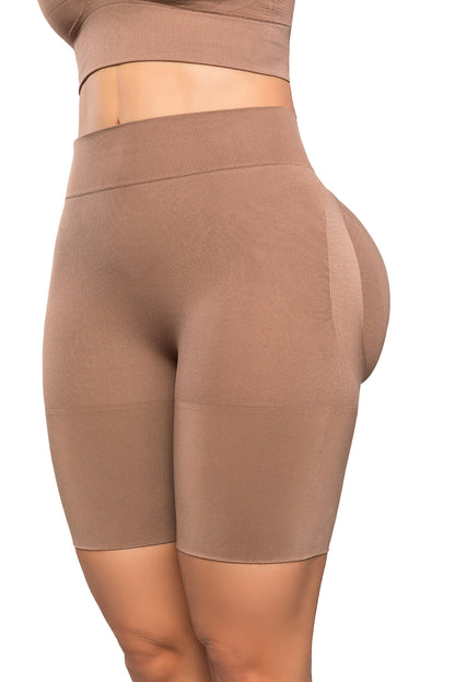 - Short SMI04052 lifting extra invisible
- Vista trasera short moldeador natural
- Short con control abdomen y muslos