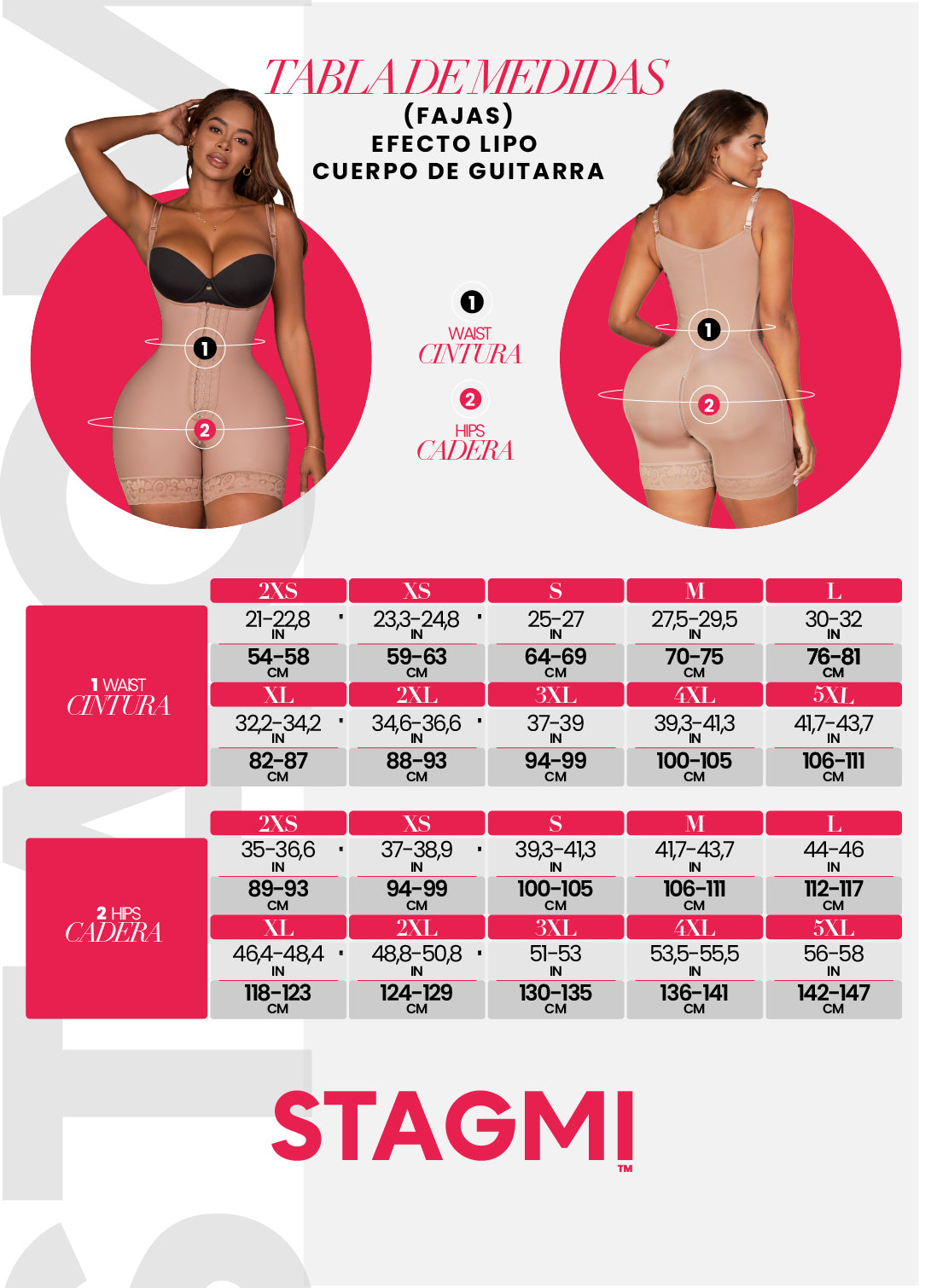 Faja Ultrainvisible SMI7143 La Voluptuosa – Efecto lipo instantáneo,